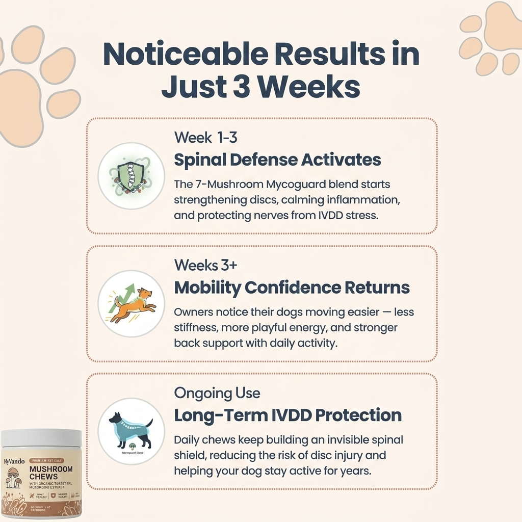 IVDD Mushroom Defense Chews