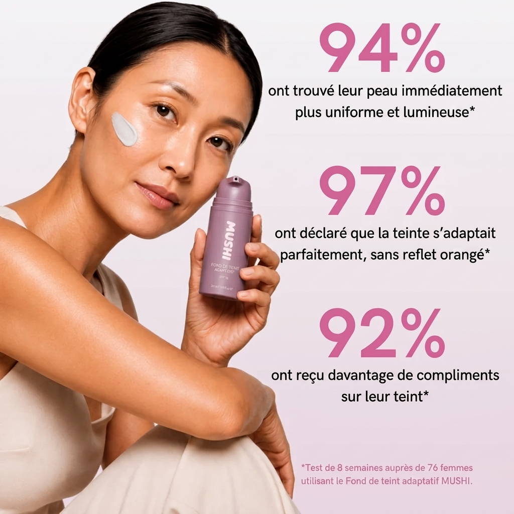 Fond de teint adaptatif anti-âge Mushi