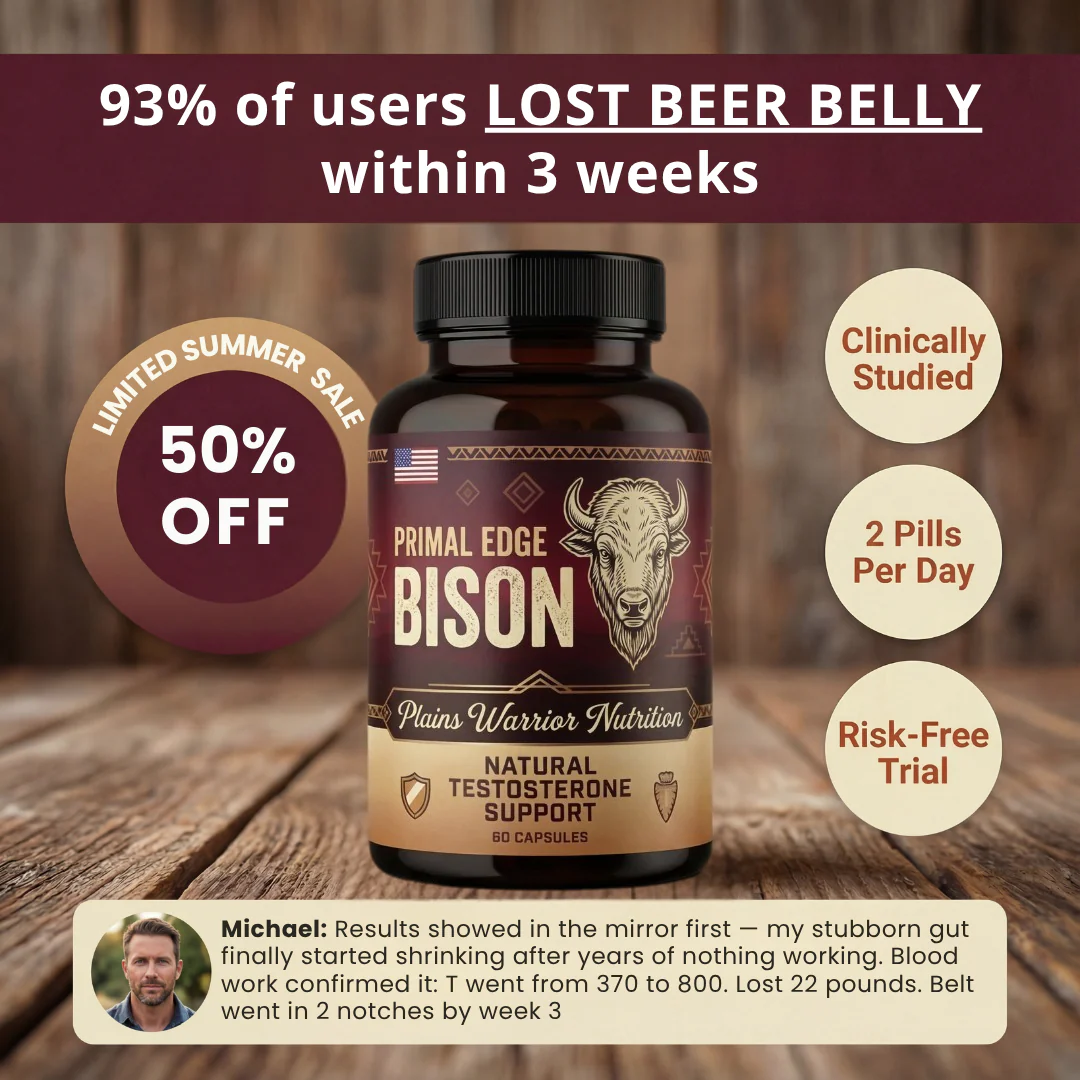 Primal American Bison | Testosterone Booster
